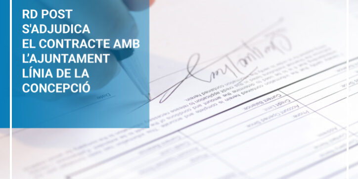 Contracte amb l'ajuntament de línea de la concepció