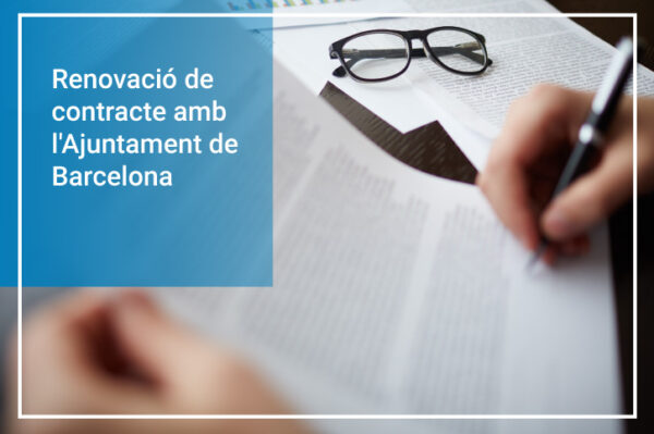 Renovació de contracte Renovació de contracte